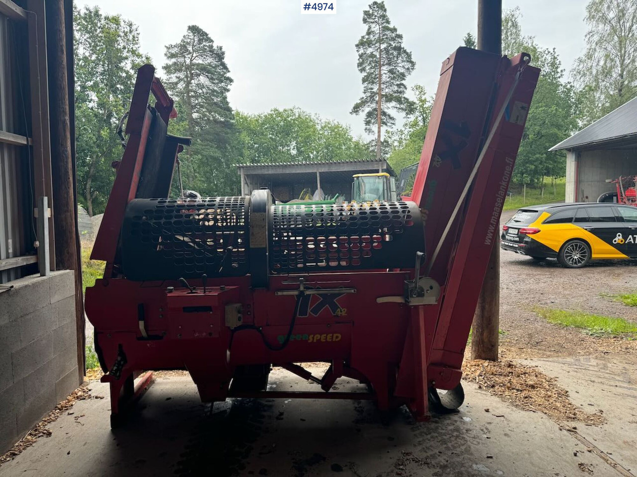 2008 Hakki Pilke 1X 42 Greenspeed wood chipper - Lesní technika: obrázek 5 2008 Hakki Pilke 1X 42 Greenspeed wood chipper - Lesní technika: obrázek 5