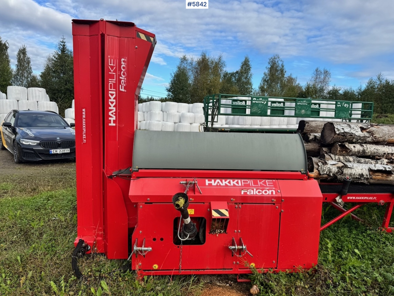 2018 Hakki Pilke Falcon 35 Wood chipper w/ feeding table. - Lesní technika: obrázek 4 2018 Hakki Pilke Falcon 35 Wood chipper w/ feeding table. - Lesní technika: obrázek 4