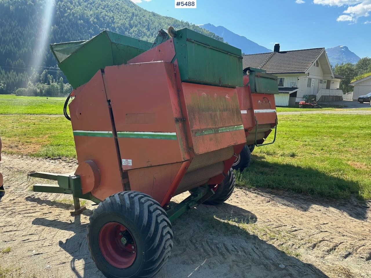 Orkel 1200 Round baler - Stroj na sklizeň pícnin: obrázek 5 Orkel 1200 Round baler - Stroj na sklizeň pícnin: obrázek 5