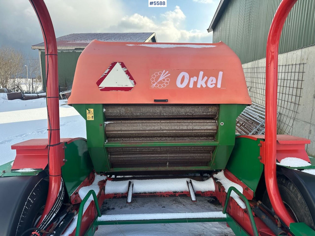 Stroj na sklizeň pícnin Orkel GP 1260 round baler – repair project: obrázek 6
