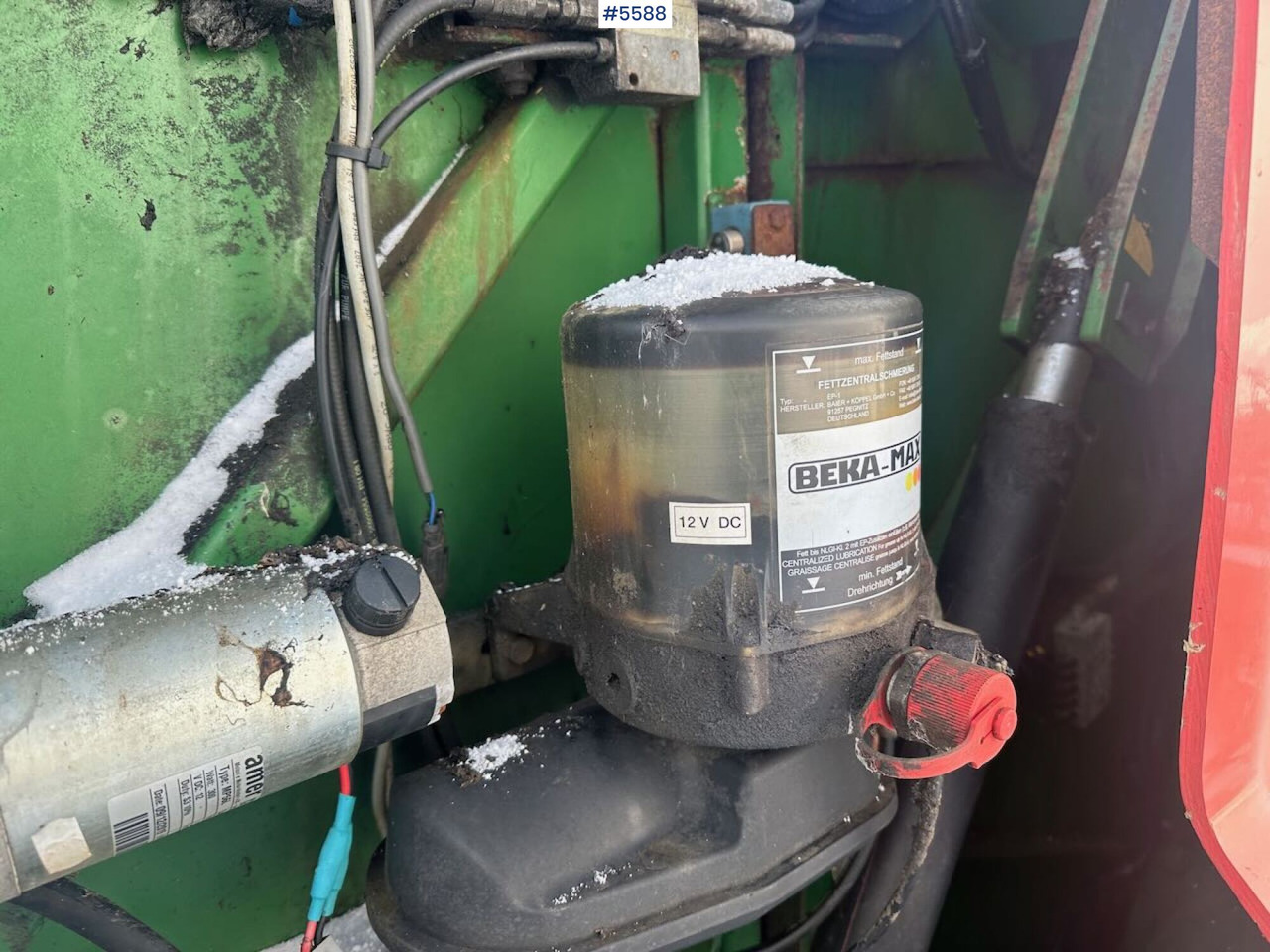 Stroj na sklizeň pícnin Orkel GP 1260 round baler – repair project: obrázek 20