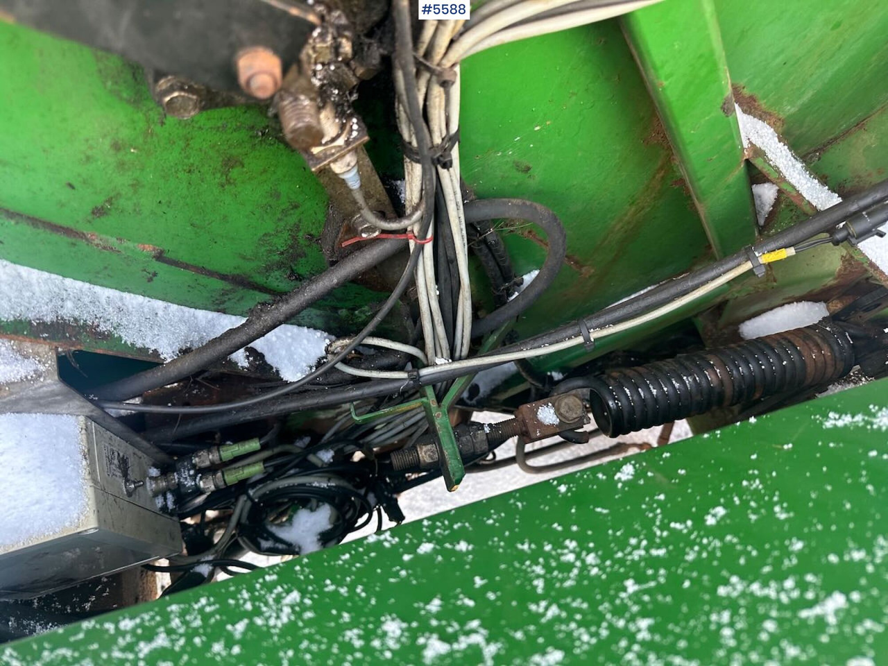 Stroj na sklizeň pícnin Orkel GP 1260 round baler – repair project: obrázek 17