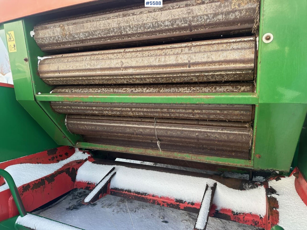 Stroj na sklizeň pícnin Orkel GP 1260 round baler – repair project: obrázek 13