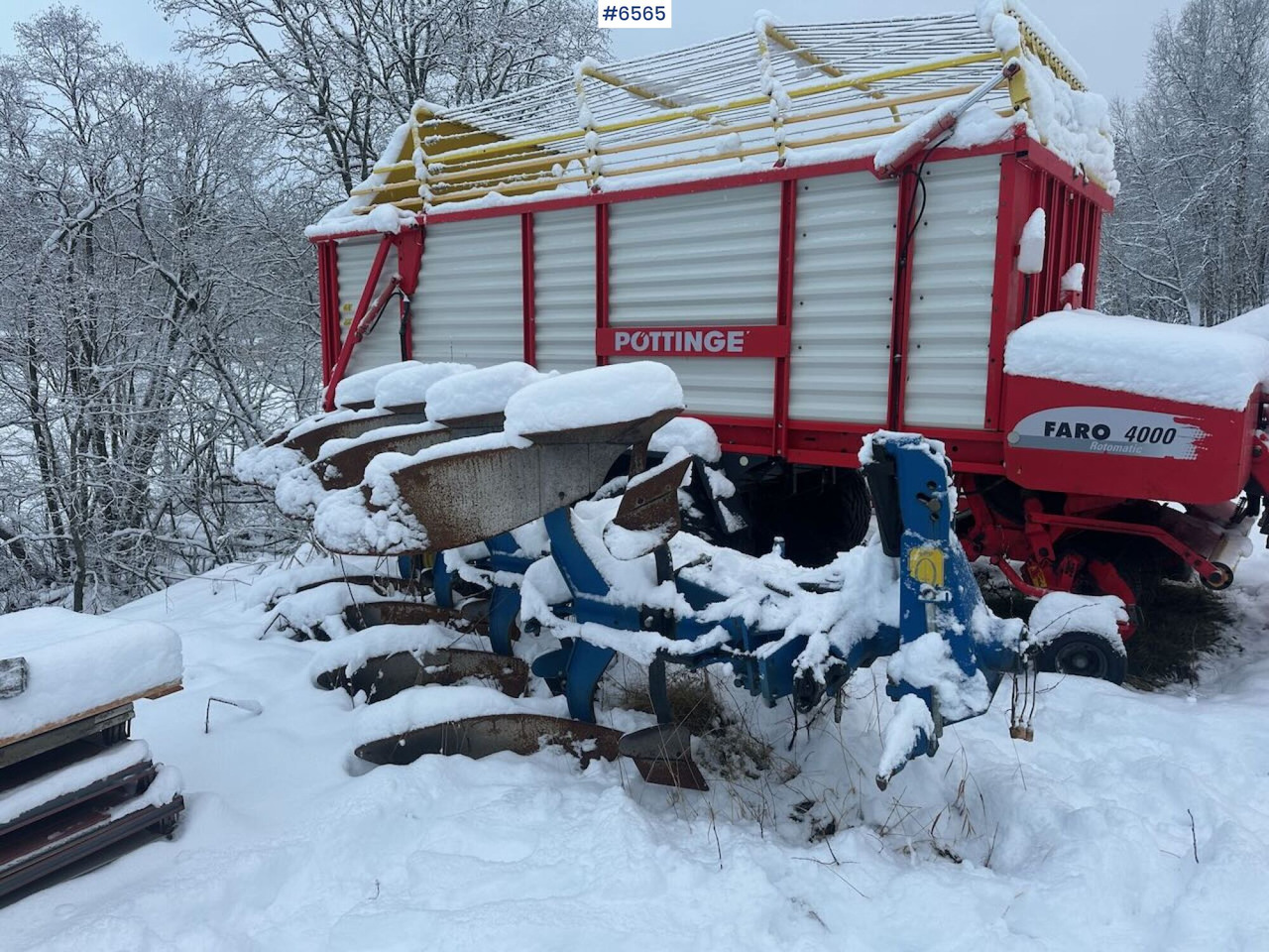 Øverum DX490H 4-blade reversible plough - Stroj na obdělávání půdy: obrázek 1 Øverum DX490H 4-blade reversible plough - Stroj na obdělávání půdy: obrázek 1
