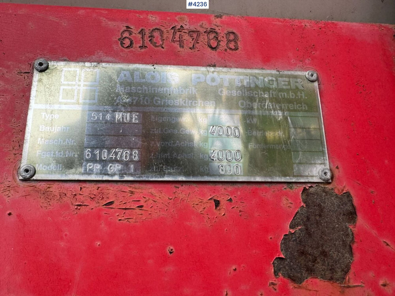 Stroj na sklizeň pícnin Pottinger 514 MUE Forage wagon: obrázek 19