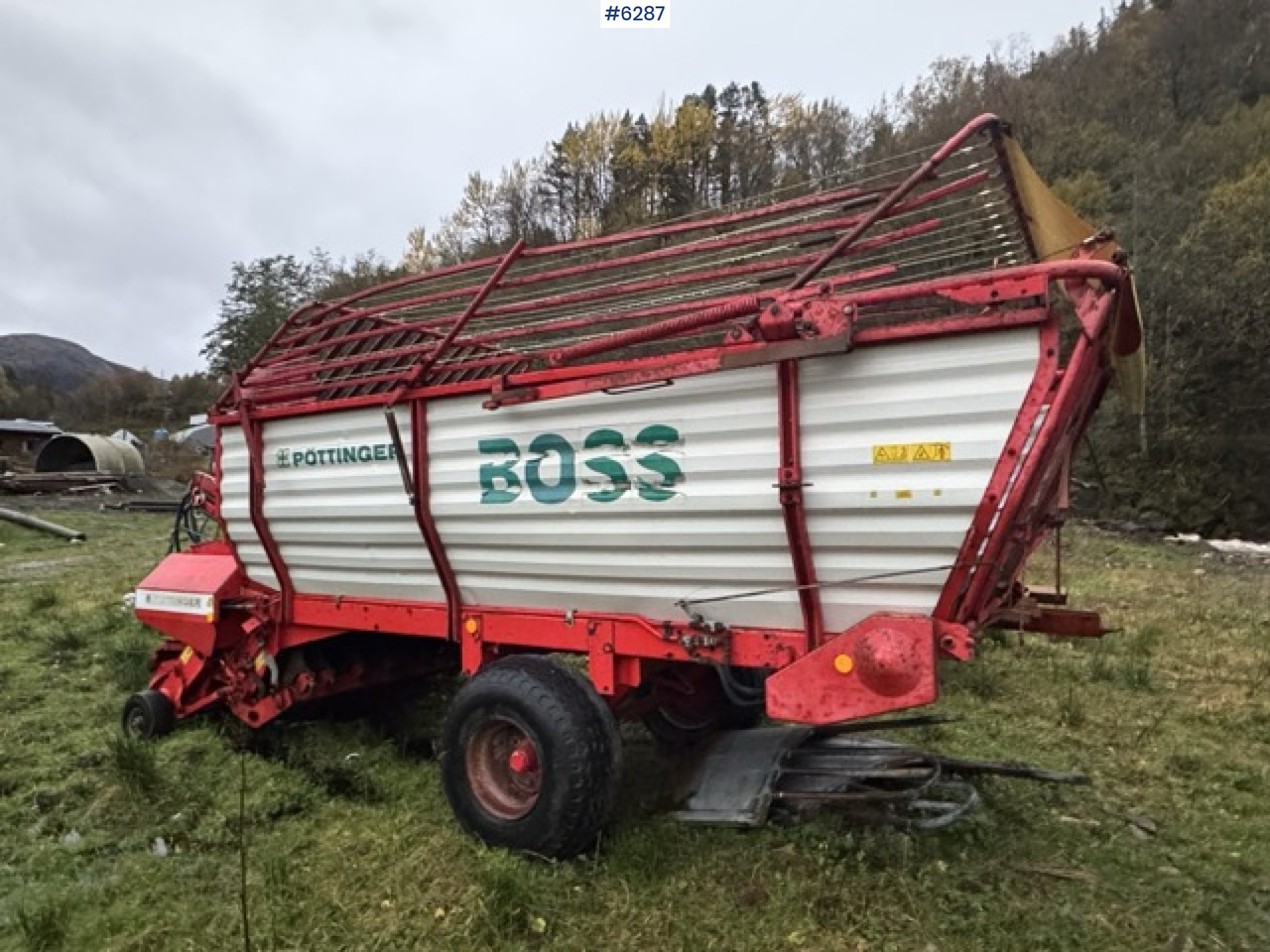 Pöttinger Boss Forage Wagon - Stroj na sklizeň pícnin: obrázek 3 Pöttinger Boss Forage Wagon - Stroj na sklizeň pícnin: obrázek 3