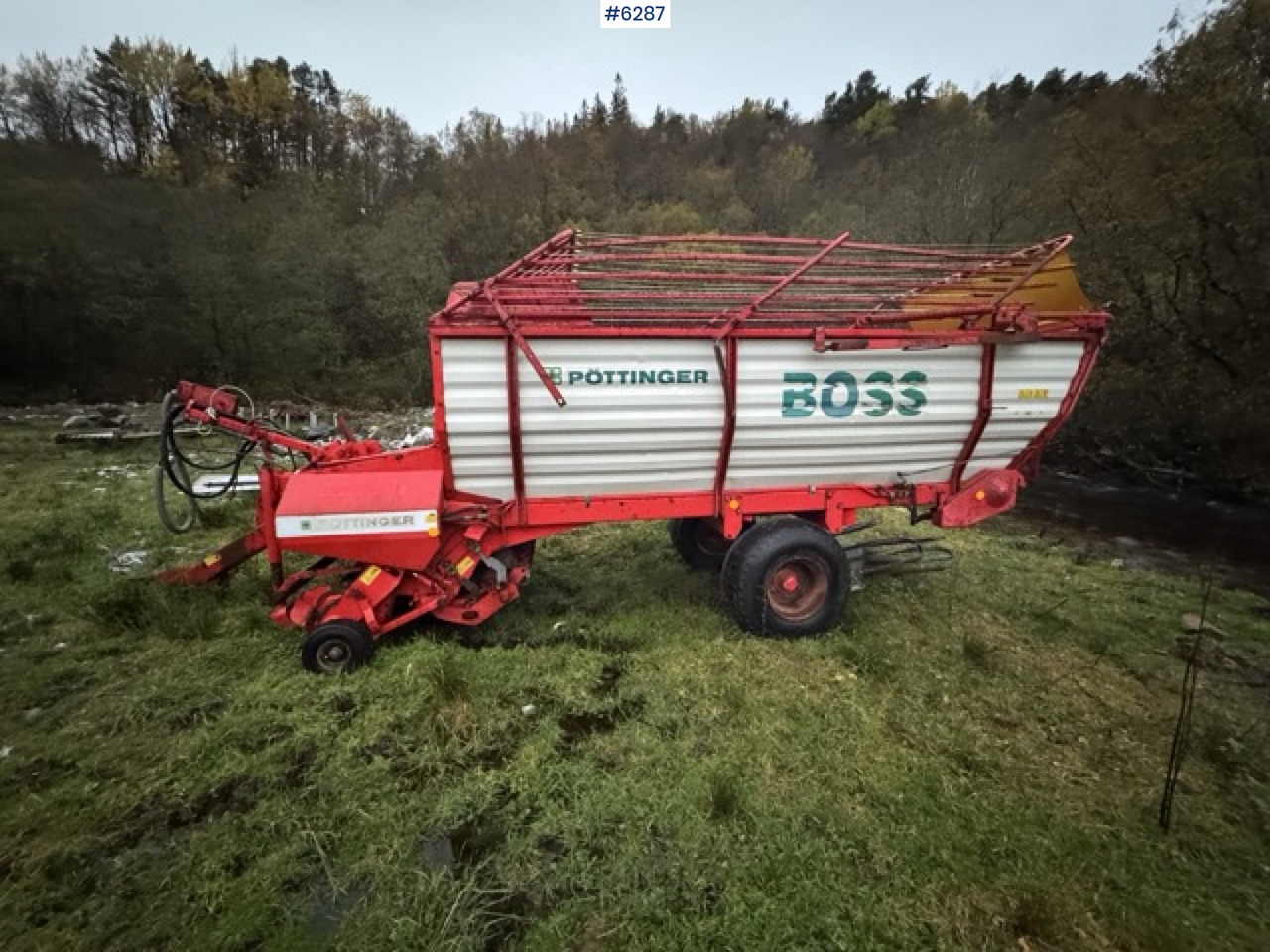 Pöttinger Boss Forage Wagon - Stroj na sklizeň pícnin: obrázek 4 Pöttinger Boss Forage Wagon - Stroj na sklizeň pícnin: obrázek 4