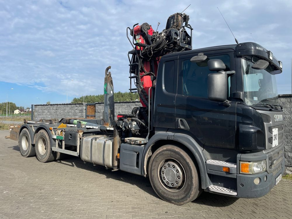 Scania P 400 6X2 Hakowiec Skibicki HDS GRACO - Hákový nosič kontejnerů, Auto s hydraulickou rukou: obrázek 1 Scania P 400 6X2 Hakowiec Skibicki HDS GRACO - Hákový nosič kontejnerů, Auto s hydraulickou rukou: obrázek 1