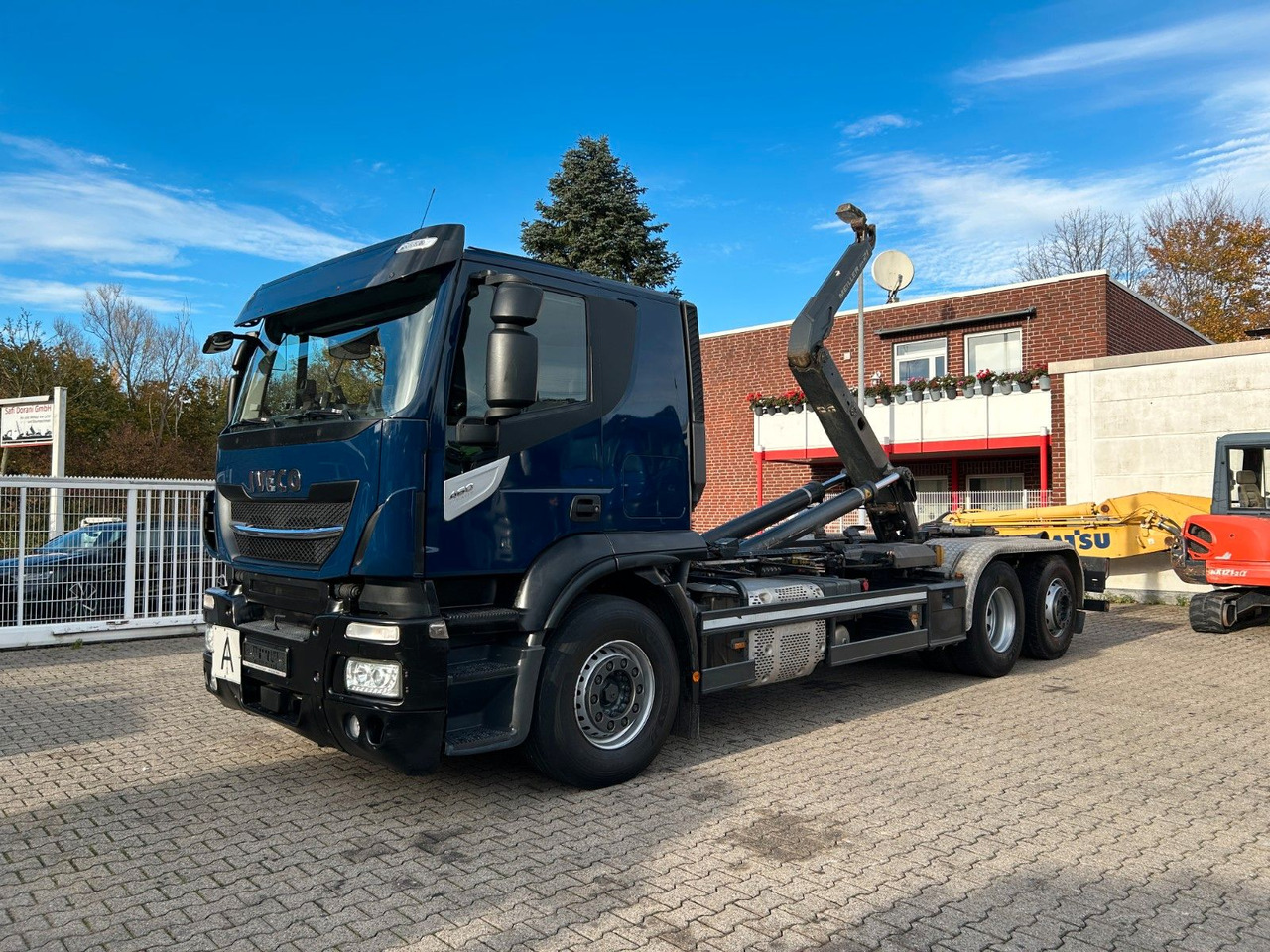 Iveco 460 Stralis MEILLER Abroller mit LIft-Lenkachse - Hákový nosič kontejnerů: obrázek 3 Iveco 460 Stralis MEILLER Abroller mit LIft-Lenkachse - Hákový nosič kontejnerů: obrázek 3