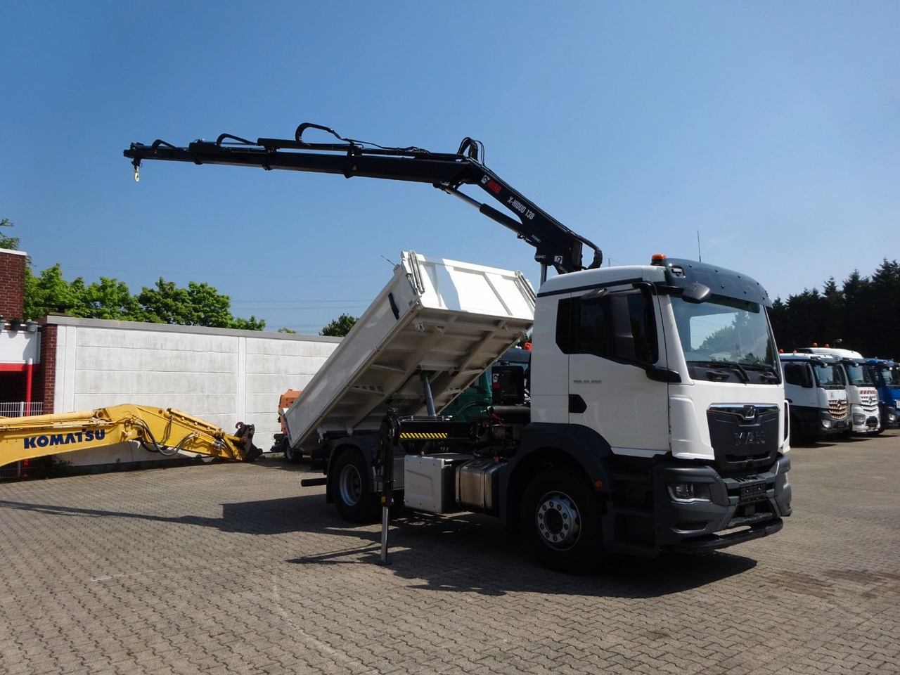 MAN 22.400 TGS + HIAB X-HIDUO 138 Kran - Auto s hydraulickou rukou: obrázek 5 MAN 22.400 TGS + HIAB X-HIDUO 138 Kran - Auto s hydraulickou rukou: obrázek 5