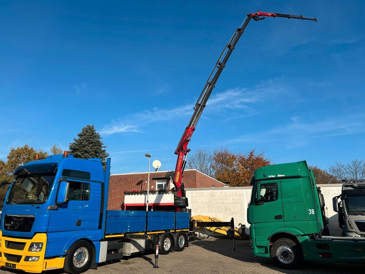 MAN 26.440 TGX Pritsche + PK 34002 + JIB Seilwinde - Auto s hydraulickou rukou: obrázek 2 MAN 26.440 TGX Pritsche + PK 34002 + JIB Seilwinde - Auto s hydraulickou rukou: obrázek 2