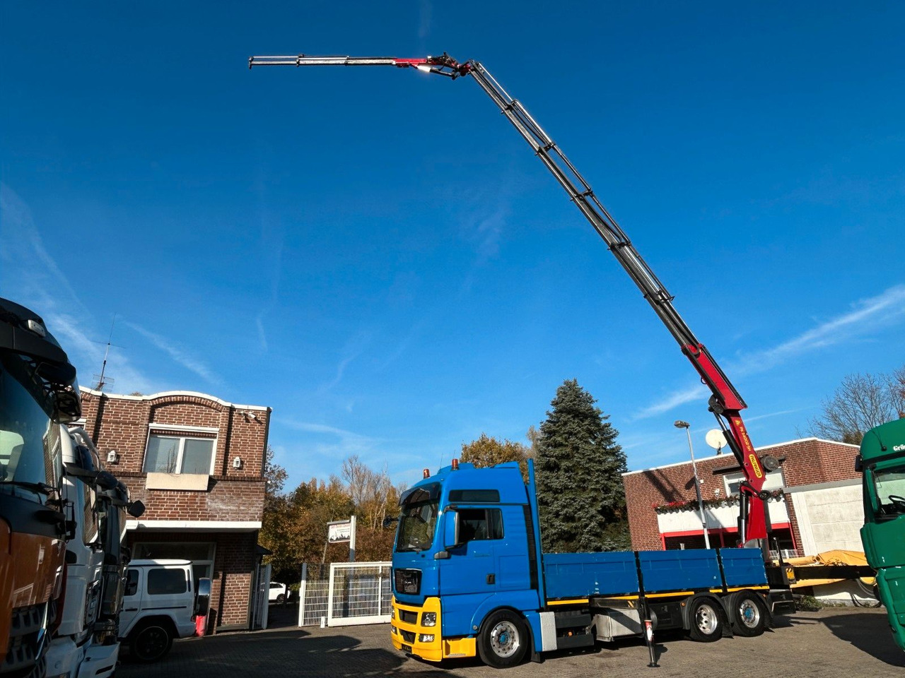 MAN 26.440 TGX Pritsche + PK 34002 + JIB Seilwinde - Auto s hydraulickou rukou: obrázek 1 MAN 26.440 TGX Pritsche + PK 34002 + JIB Seilwinde - Auto s hydraulickou rukou: obrázek 1