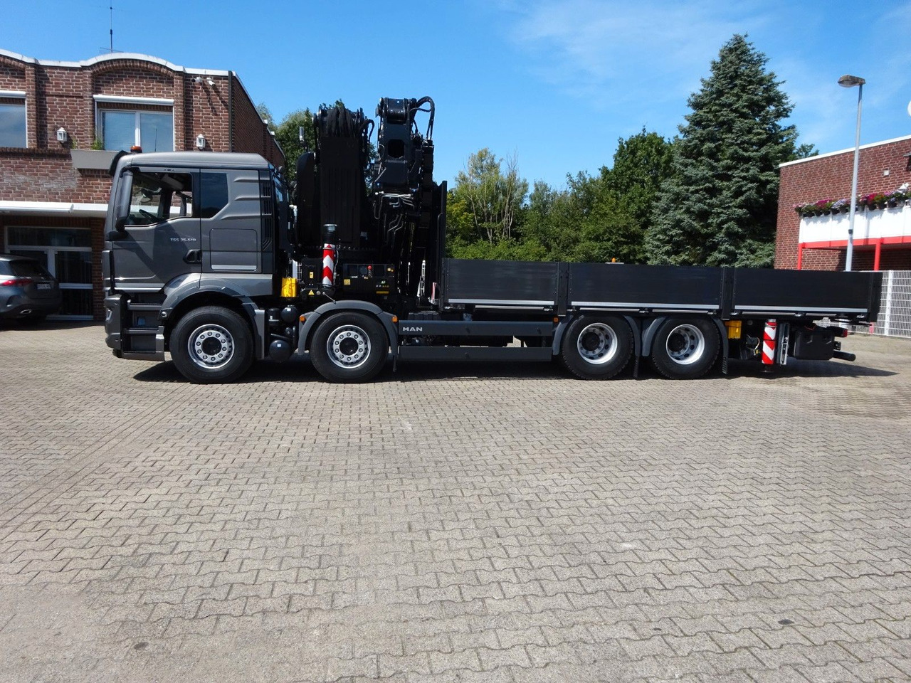 Auto s hydraulickou rukou, Nákladní automobil valníkový/ Plošinový MAN 35.510 P+ 955 Effer jib Seilwind(100t Meterkran MAN 35.510 P+ 955 Effer jib Seilwind(100t Meterkran: obrázek 10
