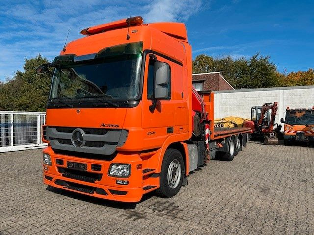 Mercedes-Benz 2541 Actros Plattform + FASSI Kran 6X2 - Auto s hydraulickou rukou: obrázek 1 Mercedes-Benz 2541 Actros Plattform + FASSI Kran 6X2 - Auto s hydraulickou rukou: obrázek 1