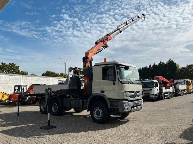 Mercedes-Benz 3344 Actros Pritsche + PK 34002 6x6 - Auto s hydraulickou rukou: obrázek 4 Mercedes-Benz 3344 Actros Pritsche + PK 34002 6x6 - Auto s hydraulickou rukou: obrázek 4
