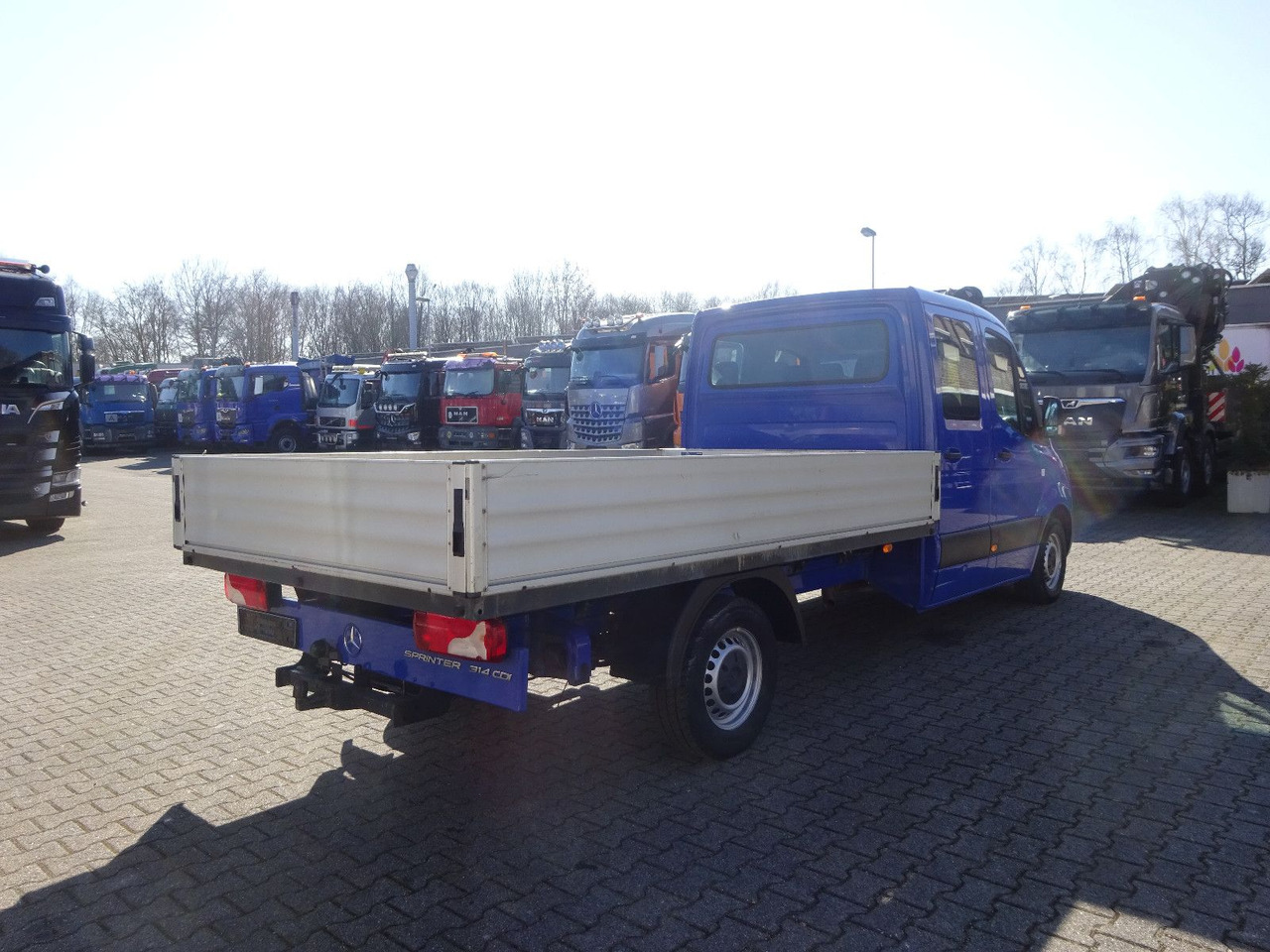 Mercedes-Benz Sprinter 314 CDI Pritsche Doppelkabiene 4x2 - Dodávka valník, Dodávka s dvojitou kabinou: obrázek 5 Mercedes-Benz Sprinter 314 CDI Pritsche Doppelkabiene 4x2 - Dodávka valník, Dodávka s dvojitou kabinou: obrázek 5