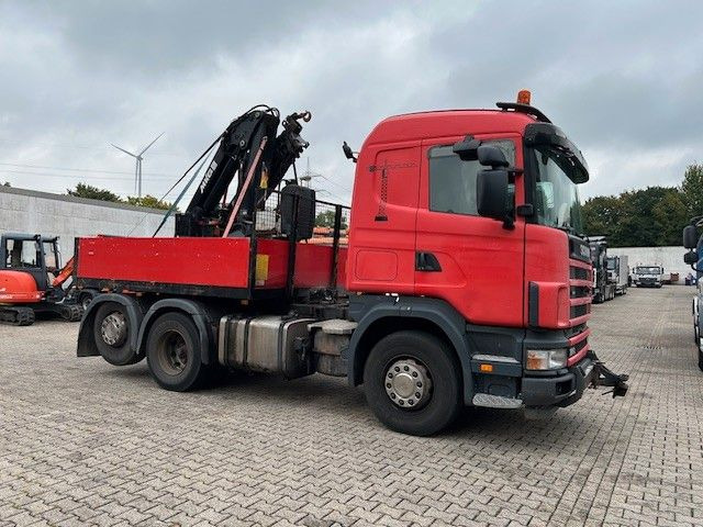 Scania 124 L 470 Pritsche + MKG HLK 201 HP 6x2 - Nákladní automobil valníkový/ Plošinový, Auto s hydraulickou rukou: obrázek 5 Scania 124 L 470 Pritsche + MKG HLK 201 HP 6x2 - Nákladní automobil valníkový/ Plošinový, Auto s hydraulickou rukou: obrázek 5