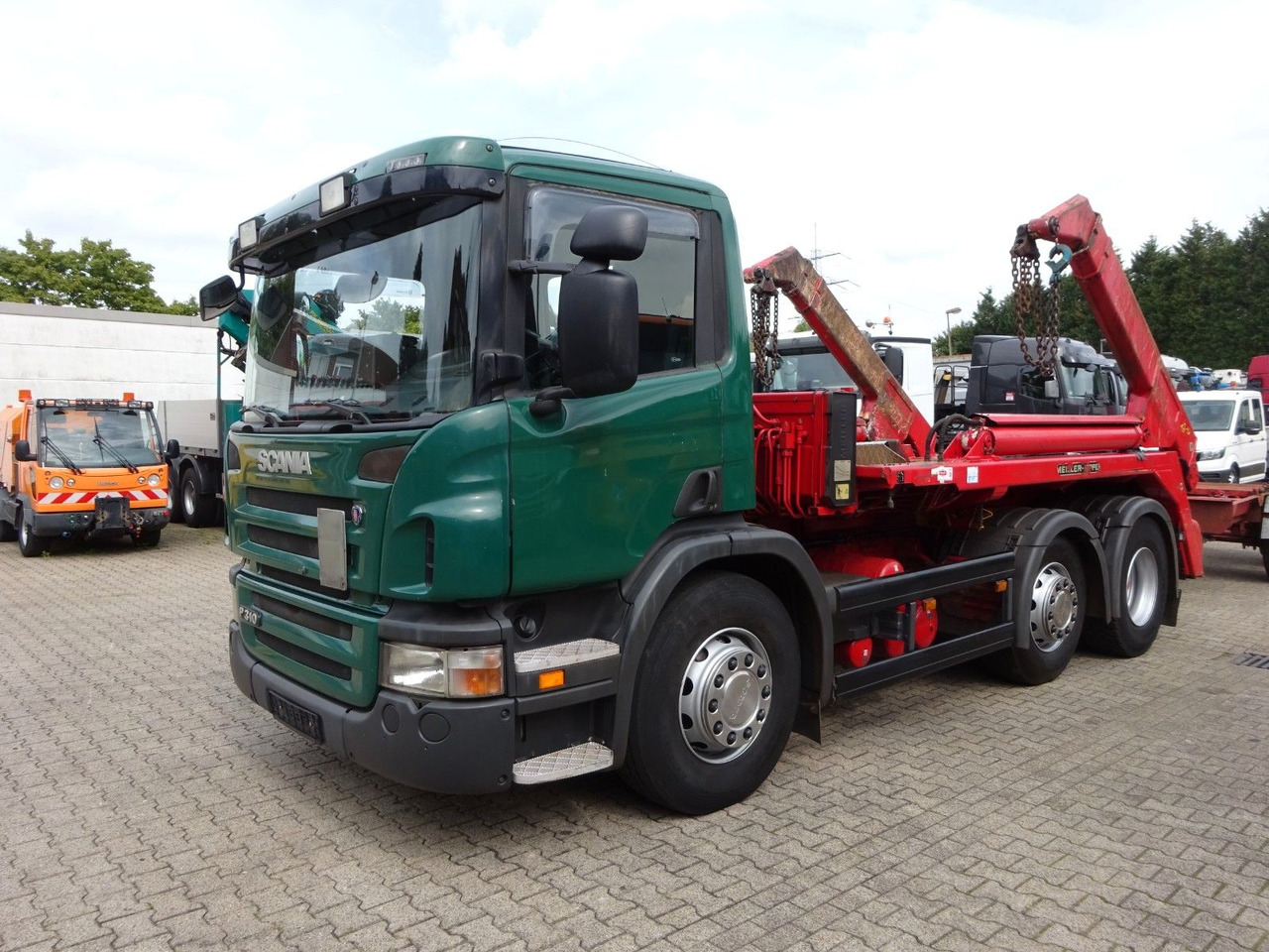 Scania P310 Absetzkipper MEILLER mit Lift+Lenkachse 6x2 - Sklápěč: obrázek 2 Scania P310 Absetzkipper MEILLER mit Lift+Lenkachse 6x2 - Sklápěč: obrázek 2