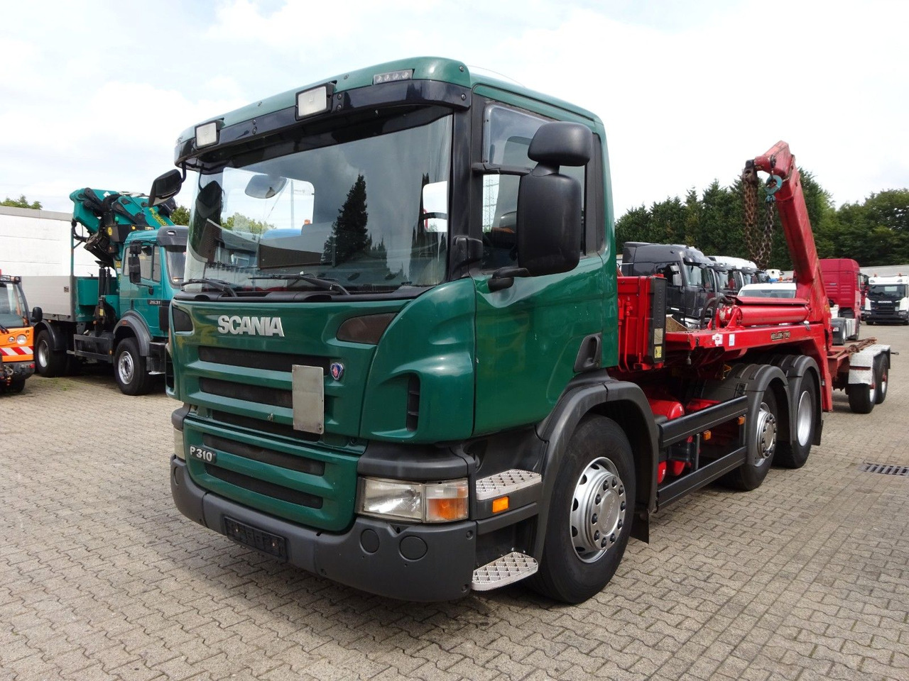 Scania P310 Absetzkipper MEILLER mit Lift+Lenkachse 6x2 - Sklápěč: obrázek 1 Scania P310 Absetzkipper MEILLER mit Lift+Lenkachse 6x2 - Sklápěč: obrázek 1
