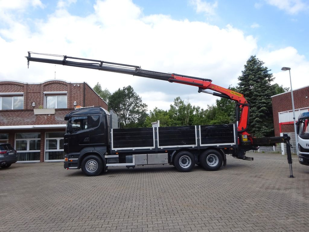 Scania R620 V8 Pritsche + PALFINGER 22002EH Kran - Auto s hydraulickou rukou, Nákladní automobil valníkový/ Plošinový: obrázek 1 Scania R620 V8 Pritsche + PALFINGER 22002EH Kran - Auto s hydraulickou rukou, Nákladní automobil valníkový/ Plošinový: obrázek 1