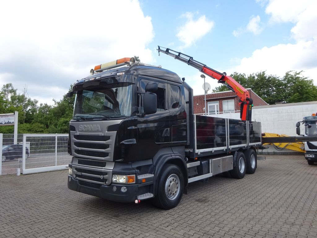 Scania R620 V8 Pritsche + PALFINGER 22002EH Kran - Auto s hydraulickou rukou, Nákladní automobil valníkový/ Plošinový: obrázek 3 Scania R620 V8 Pritsche + PALFINGER 22002EH Kran - Auto s hydraulickou rukou, Nákladní automobil valníkový/ Plošinový: obrázek 3