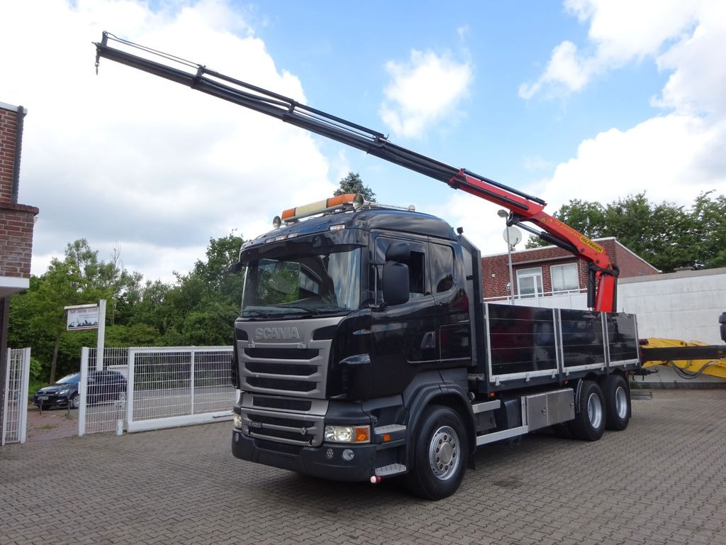 Scania R620 V8 Pritsche + PALFINGER 22002EH Kran - Auto s hydraulickou rukou, Nákladní automobil valníkový/ Plošinový: obrázek 2 Scania R620 V8 Pritsche + PALFINGER 22002EH Kran - Auto s hydraulickou rukou, Nákladní automobil valníkový/ Plošinový: obrázek 2