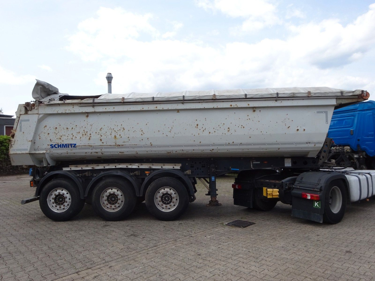 Schmitz Cargobull SGF S3 Kipp Auflieger Mulde mit 3 Achsen - Sklápěcí návěs: obrázek 1 Schmitz Cargobull SGF S3 Kipp Auflieger Mulde mit 3 Achsen - Sklápěcí návěs: obrázek 1