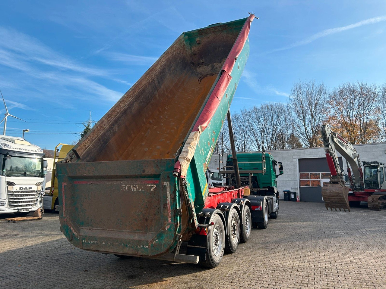 Schmitz Cargobull Stahl Kippauflieger mit Liftachse - Sklápěcí návěs: obrázek 5 Schmitz Cargobull Stahl Kippauflieger mit Liftachse - Sklápěcí návěs: obrázek 5
