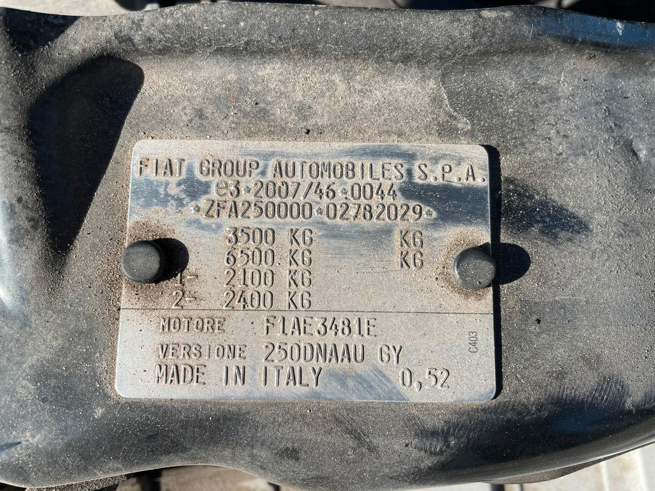Dodávka valník Fiat 2.3 MJT 150 Chassis Automatic * NUR 150000km: obrázek 22