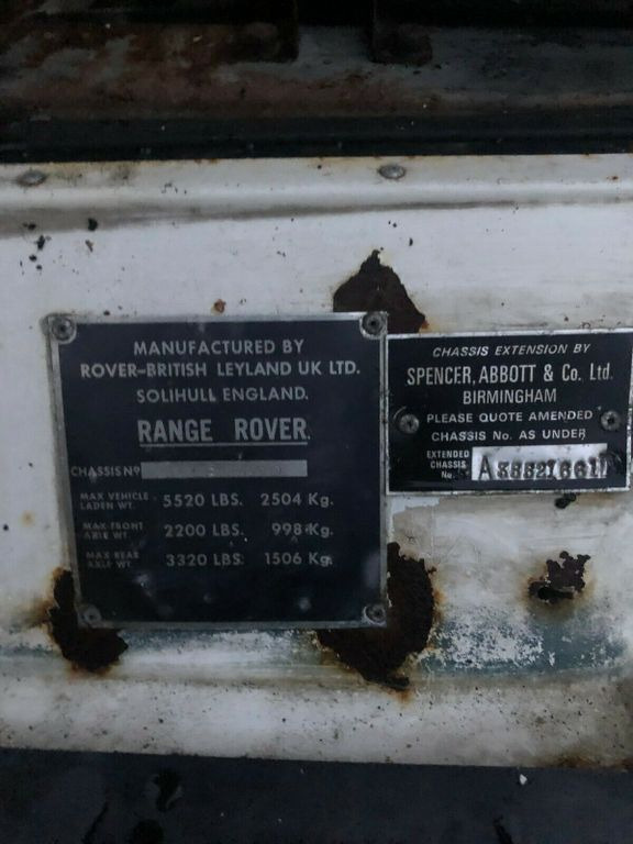 Pohotovostní vůz Land Rover Range Rover Classic Ambulance V8 *2900 brutto*: obrázek 9