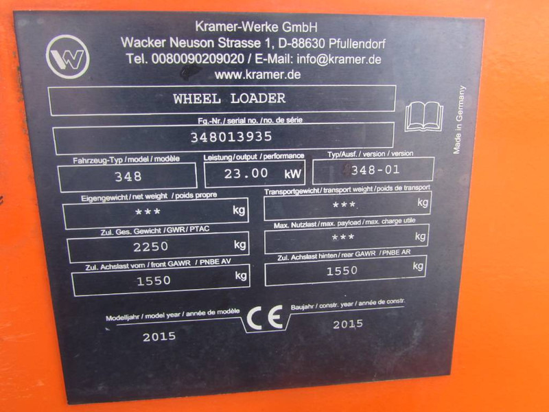 Kramer 5035 Radlader 20.500 EUR - Kolový nakladač: obrázek 5 Kramer 5035 Radlader 20.500 EUR - Kolový nakladač: obrázek 5