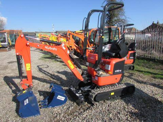 Kubota U 10-5 Side Lever Minibagger 21.500 EUR - Mini rýpadlo: obrázek 1 Kubota U 10-5 Side Lever Minibagger 21.500 EUR - Mini rýpadlo: obrázek 1