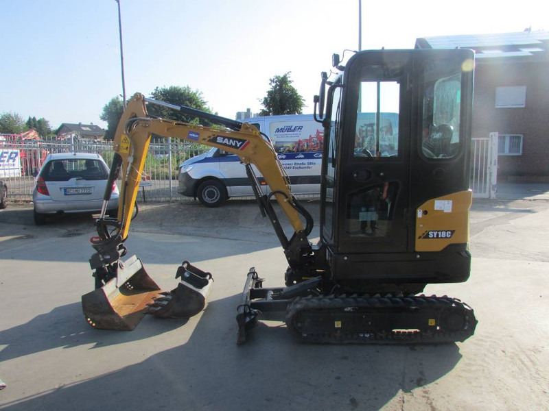 Sany SY 18 C Minibagger 18.000 EUR - Mini rýpadlo: obrázek 1 Sany SY 18 C Minibagger 18.000 EUR - Mini rýpadlo: obrázek 1