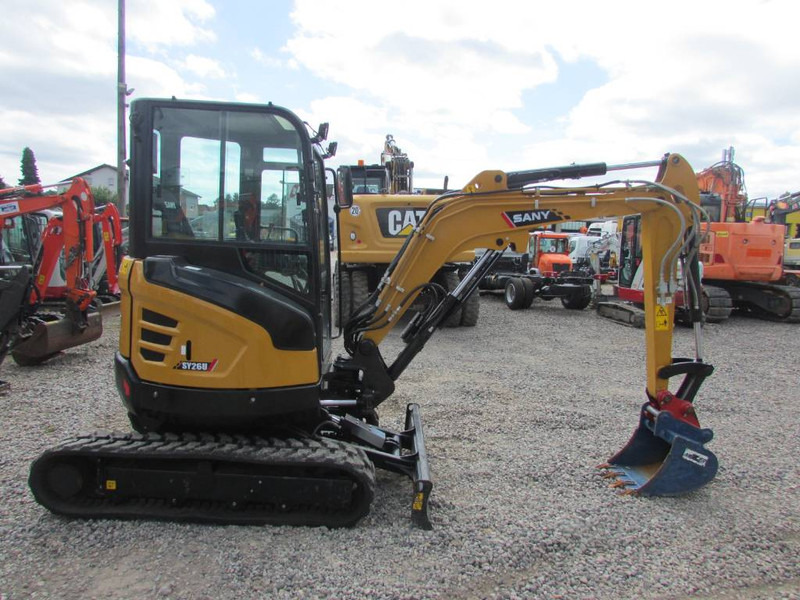 Sany SY 26 U Minibagger 25.500 EUR - Mini rýpadlo: obrázek 4 Sany SY 26 U Minibagger 25.500 EUR - Mini rýpadlo: obrázek 4