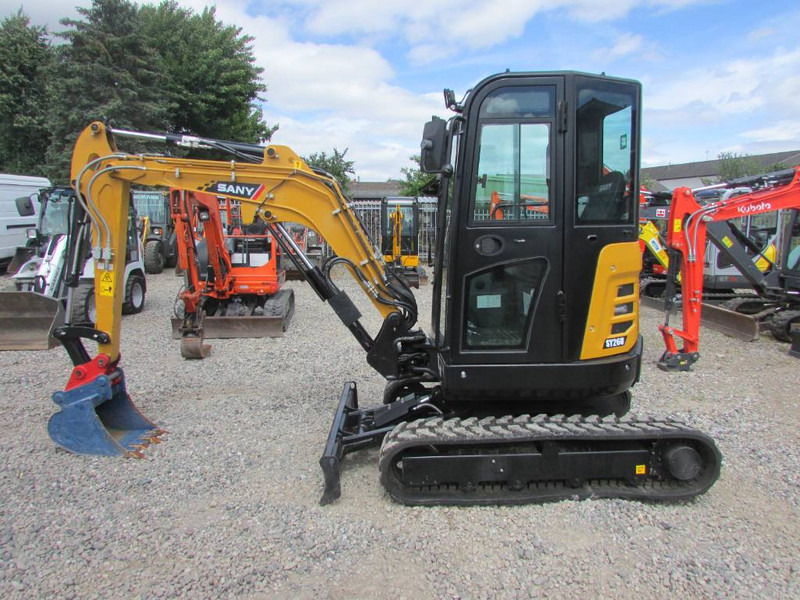 Sany SY 26 U Minibagger 25.500 EUR - Mini rýpadlo: obrázek 1 Sany SY 26 U Minibagger 25.500 EUR - Mini rýpadlo: obrázek 1