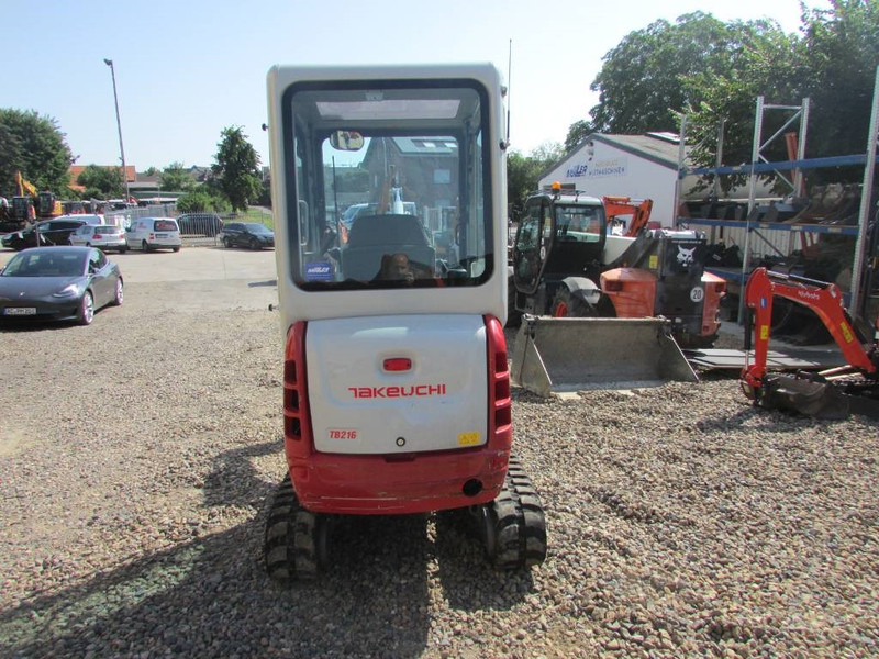 Takeuchi TB 216 V0 Minibagger 23.500 EUR - Mini rýpadlo: obrázek 4 Takeuchi TB 216 V0 Minibagger 23.500 EUR - Mini rýpadlo: obrázek 4