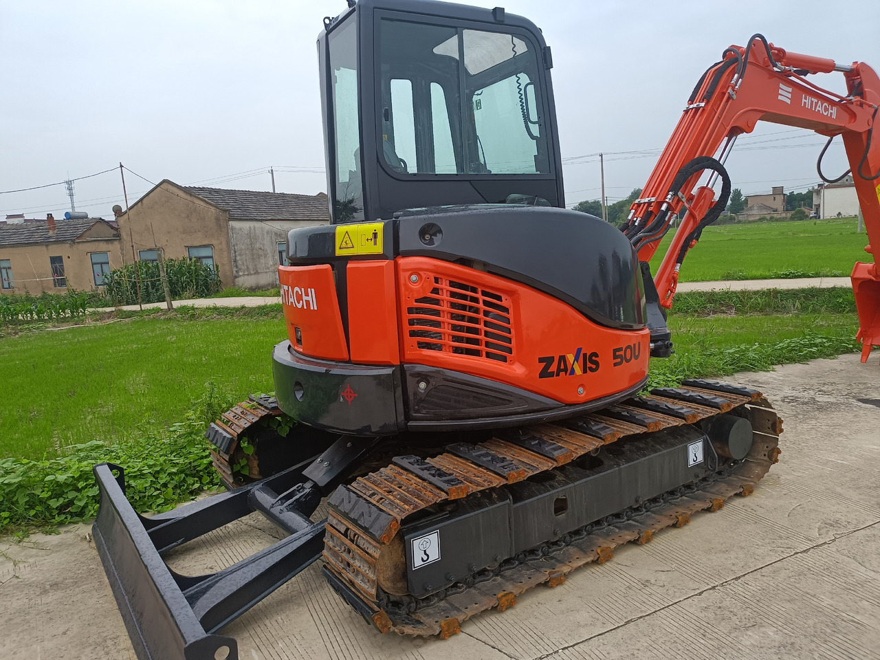 HITACHI ZX50U-2 - Mini rýpadlo: obrázek 2 HITACHI ZX50U-2 - Mini rýpadlo: obrázek 2