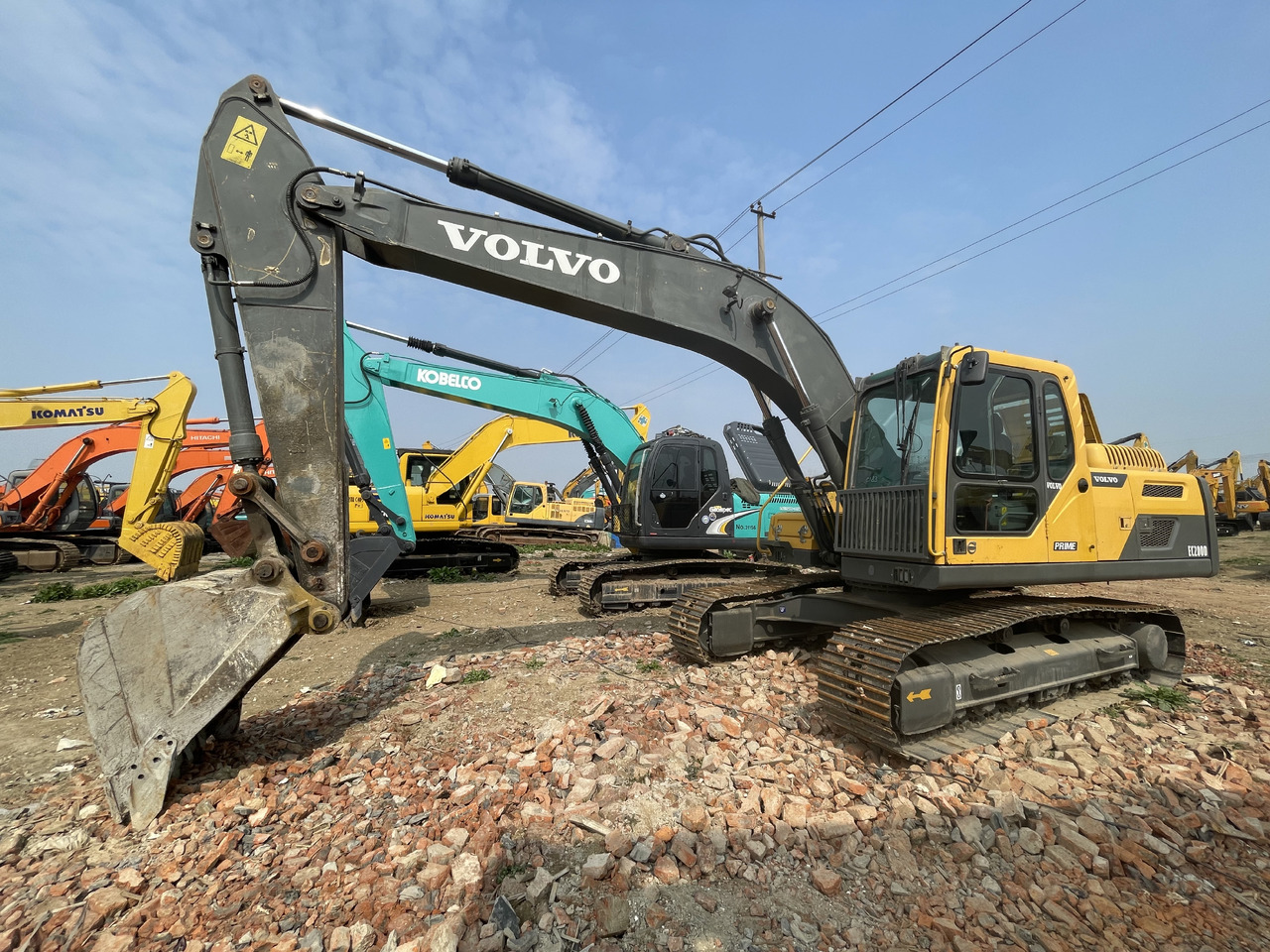 VOLVO EC200D - Pásové rýpadlo: obrázek 3 VOLVO EC200D - Pásové rýpadlo: obrázek 3