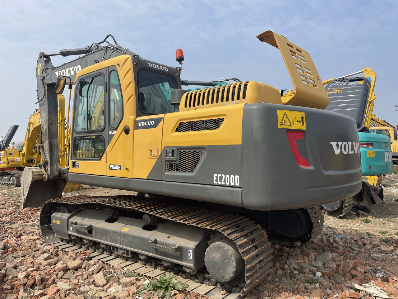 VOLVO EC200D - Pásové rýpadlo: obrázek 1 VOLVO EC200D - Pásové rýpadlo: obrázek 1