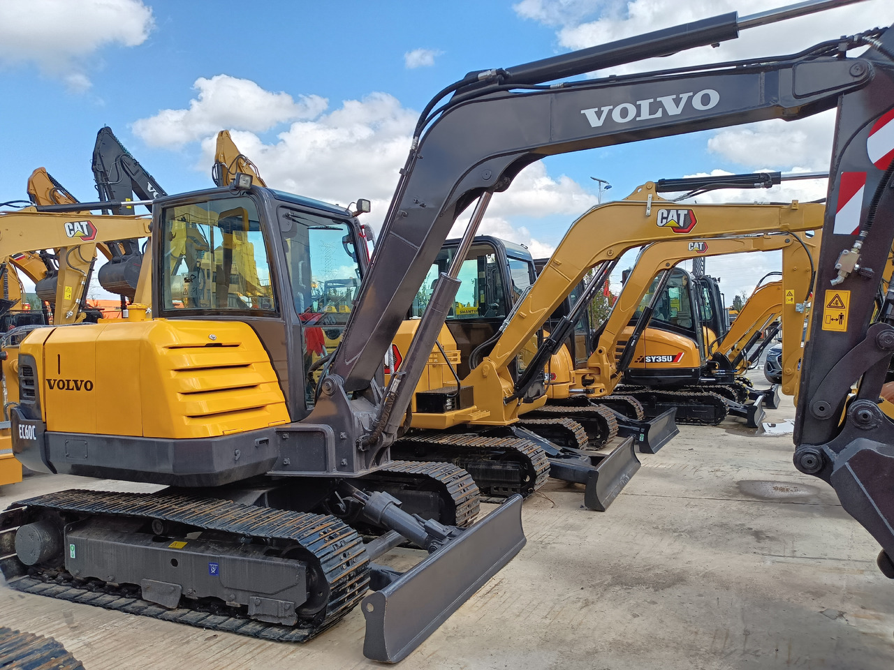 Volvo EC 60 D - Pásové rýpadlo: obrázek 1 Volvo EC 60 D - Pásové rýpadlo: obrázek 1