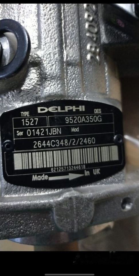 Delphi 2023 9520A350G Perkins 2010 - Palivové čerpadlo pro Nákladní auto: obrázek 3 Delphi 2023 9520A350G Perkins 2010 - Palivové čerpadlo pro Nákladní auto: obrázek 3