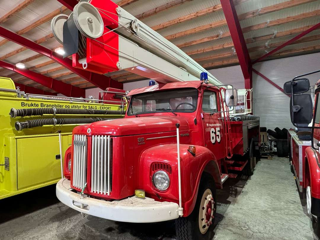 1974 Scania 85 Super / Liftbil Firetruck - Hasičský vůz: obrázek 1 1974 Scania 85 Super / Liftbil Firetruck - Hasičský vůz: obrázek 1
