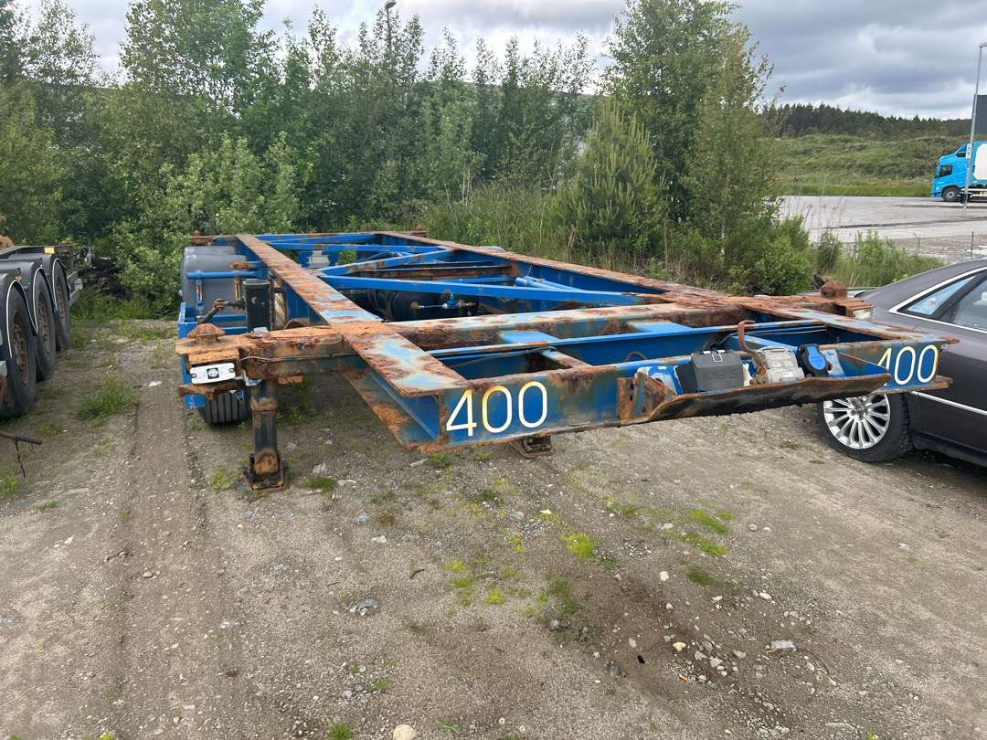 2004 Container-henger TURBO`HOET CONTAINERSEMITRAILER EU-godkjent - Kontejnerovy návěs/ Výměnná nástavba: obrázek 2 2004 Container-henger TURBO`HOET CONTAINERSEMITRAILER EU-godkjent - Kontejnerovy návěs/ Výměnná nástavba: obrázek 2