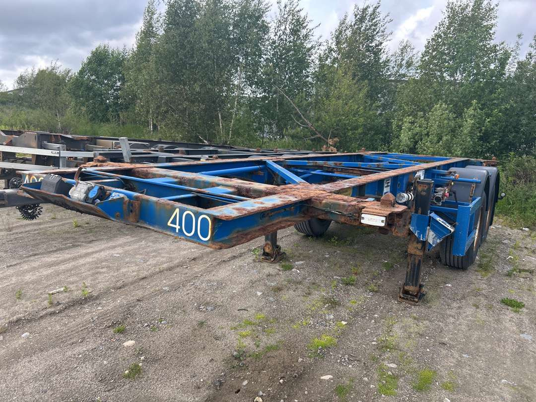 2004 Container-henger TURBO`HOET CONTAINERSEMITRAILER EU-godkjent - Kontejnerovy návěs/ Výměnná nástavba: obrázek 1 2004 Container-henger TURBO`HOET CONTAINERSEMITRAILER EU-godkjent - Kontejnerovy návěs/ Výměnná nástavba: obrázek 1