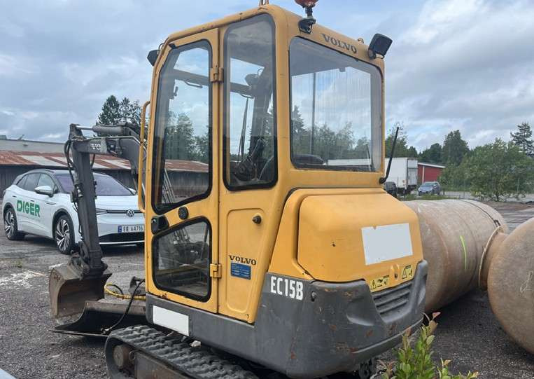 2007 Volvo Ec15p - Mini rýpadlo: obrázek 2 2007 Volvo Ec15p - Mini rýpadlo: obrázek 2