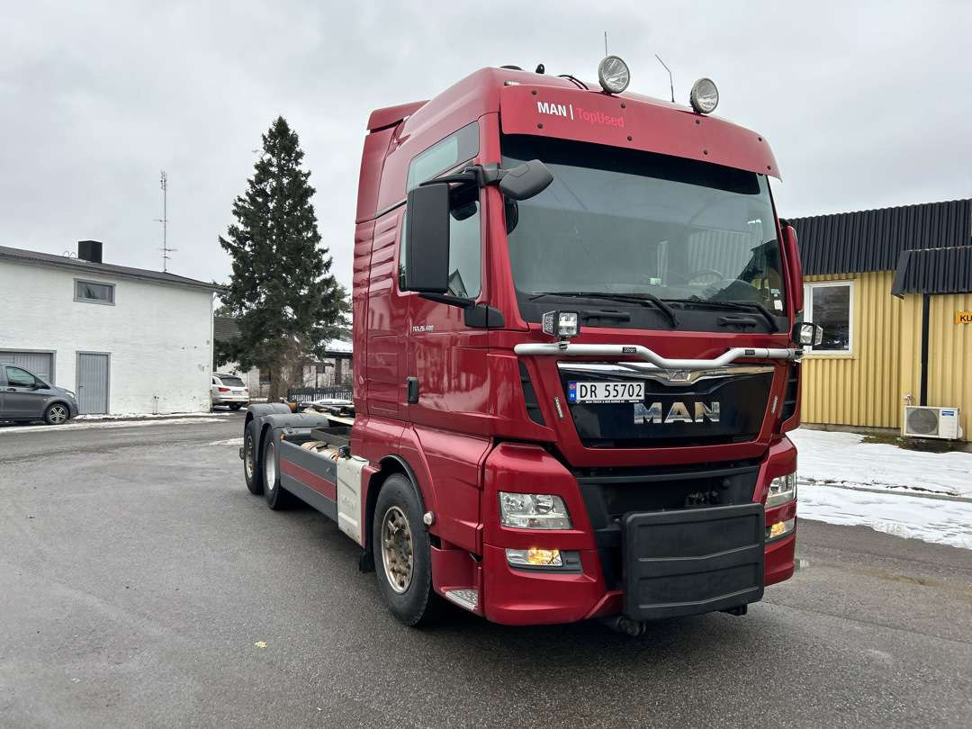 2014 MAN TGX 26.480 Krokbil EU-godkjent Euroklasse 6T - Hákový nosič kontejnerů: obrázek 2 2014 MAN TGX 26.480 Krokbil EU-godkjent Euroklasse 6T - Hákový nosič kontejnerů: obrázek 2