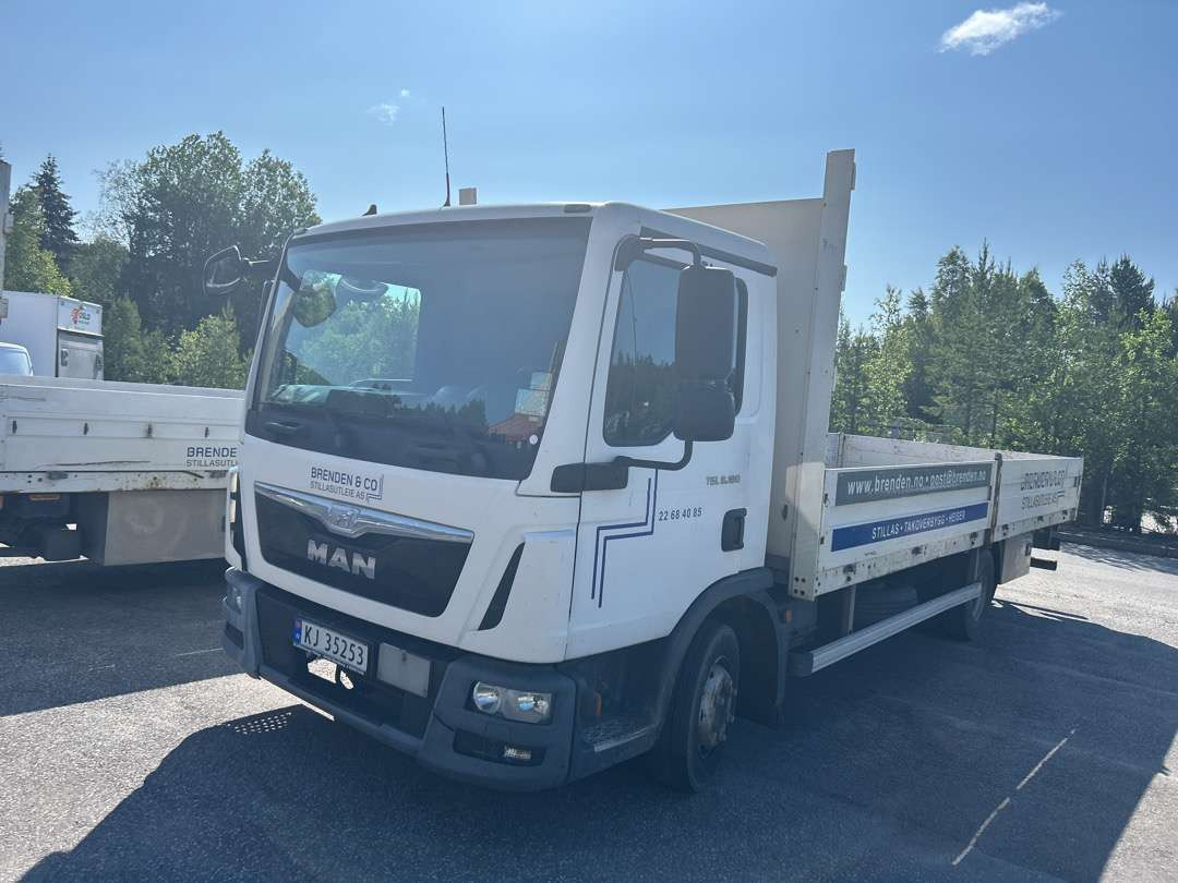 2014 Planbil MAN TGL 8.180 EU-Godkjent - Nákladní automobil valníkový/ Plošinový: obrázek 1 2014 Planbil MAN TGL 8.180 EU-Godkjent - Nákladní automobil valníkový/ Plošinový: obrázek 1