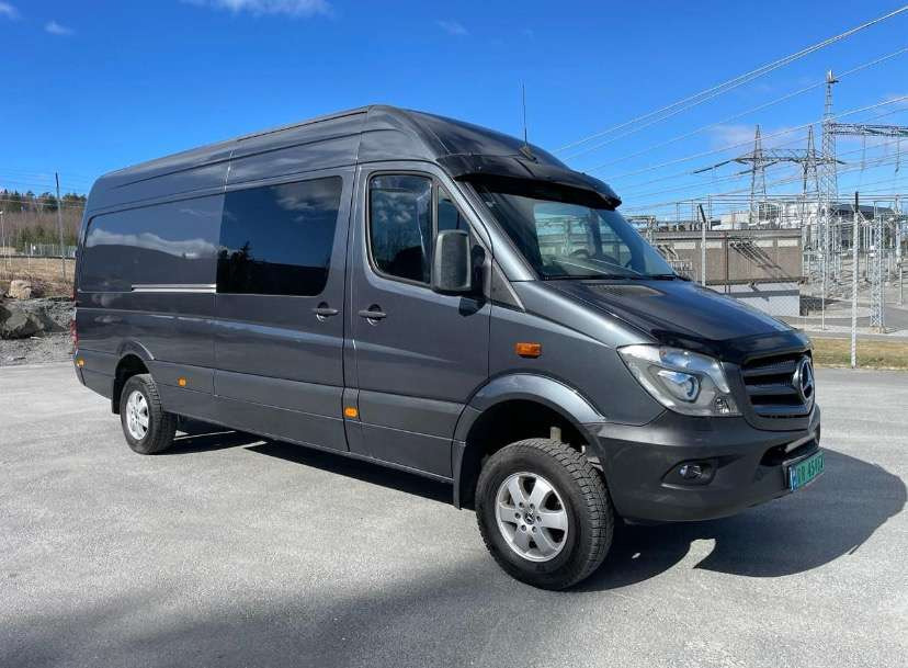 2018 Mercedes-Benz Sprinter 4x4 EU-GODKJENT - Furgon: obrázek 3 2018 Mercedes-Benz Sprinter 4x4 EU-GODKJENT - Furgon: obrázek 3