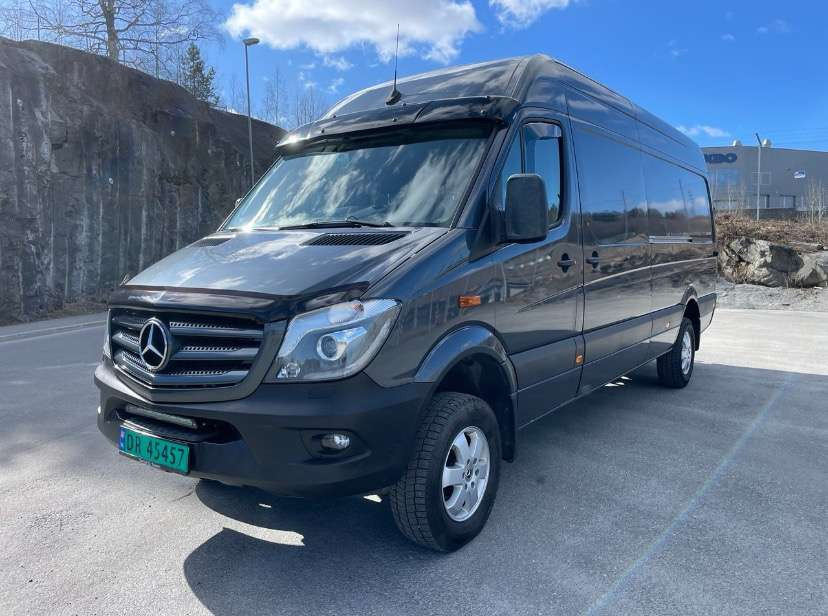 2018 Mercedes-Benz Sprinter 4x4 EU-GODKJENT - Furgon: obrázek 1 2018 Mercedes-Benz Sprinter 4x4 EU-GODKJENT - Furgon: obrázek 1