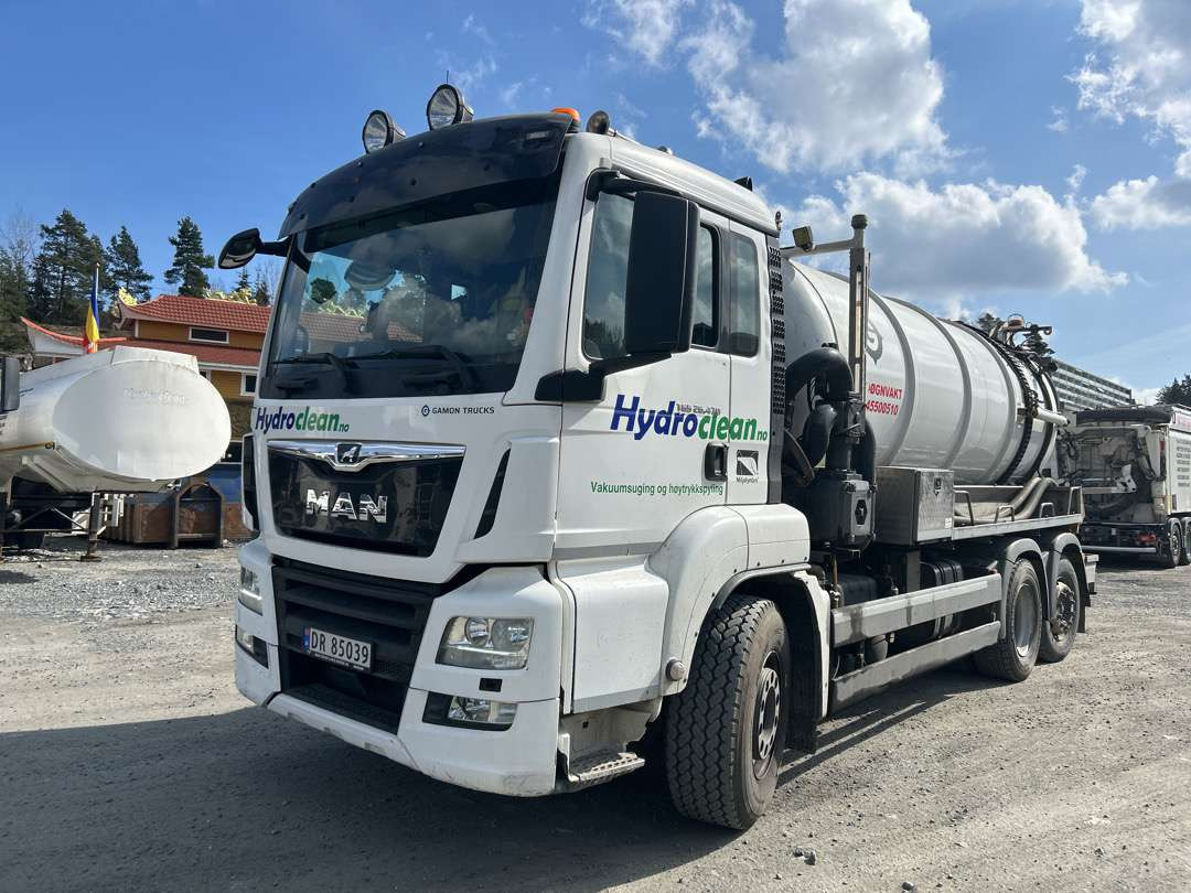 2020 Kombibil MAN TGS 26..470 Gamon Trucks KDIR EU-godkjent Euroklasse 6T - Čistič odpadových jam: obrázek 1 2020 Kombibil MAN TGS 26..470 Gamon Trucks KDIR EU-godkjent Euroklasse 6T - Čistič odpadových jam: obrázek 1